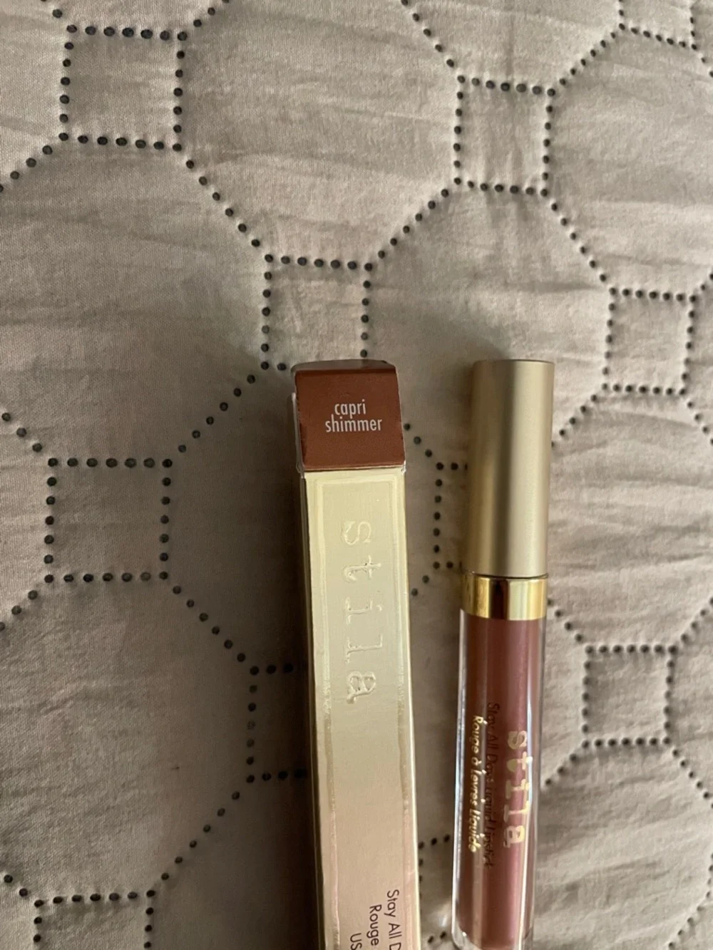 Stila Capri Shimmer Liquid Lipstick - Rose Pink Shimmer